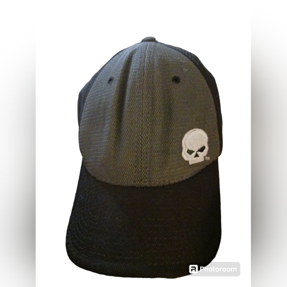 Harley-Davidson 39 Thirty New Era cap.  Mens. Size: Small/Medium.  Black & Gray - Picture 1 of 10